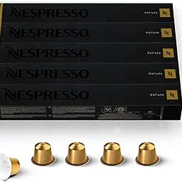 Nespresso OriginalLine, Volluto, Mild Roast Espresso Coffee, Brews 1.35oz, 10 Count (Pack of 5)-picture-65
