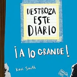 Destroza este diario. A lo grande - Azul flúor-picture-57