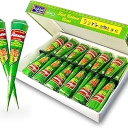 Rasham Fast Mehendi cone | Time saving Paste | 12 Cone in pkt, Each Cone 25gm-picture-11