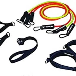 Cougar Resistance Exercise Bands with Door Anchor, Handles, Legs Ankle Straps for Resistance Training, Physical Therapy, Home Workouts for Men/Women-picture-34