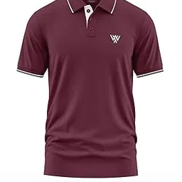 warriorworld Warrior World Logo Polo T-Shirt for Men | 100% Cotton | 270 GSM Fabric | Stylish Polo with Minimal Logo | Perfect for Casual, Office & Outdoor Wear-picture-36