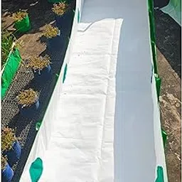 GARDECO 450 GSM UV Treated HDPE Organic Vermi Compost Maker Bed, 10ft x 4ft x 2ft (Green) Pack of 1-picture-25