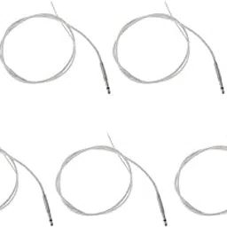 STYLEHEAVEN 5pcs Soft Saddle Transducer Piezo Pickup Cable for Guitar Accessories Silver|Musical Instruments & Gear|Guitars & Basses|Parts & Accessories|Guitar Parts|Pickups-image-43