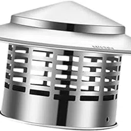 TRENDYNEST® Round Chimney Cap Home Lid Rainproof Exhaust Vent Rain Cover Roof Rain Guard Style B | Home & Garden | Home Improvement | Heating, Cooling & Air-picture-58