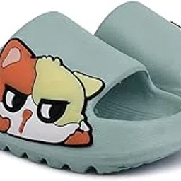 pampy angel Stylish Katty-p Women's Flip Flops Slides Back Open Household Comfortable Slippers-picture-17