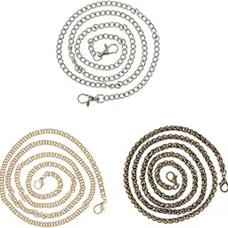 Gold Metal Purse Chain Strap Replacement Shoulder Bag Clutch Crossbody DIY|1 Piece Metal Chain Strap|| Handbag Accessories| Womens Handbags & Bags |Clothing, Shoes & Accessories-image-69
