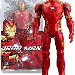 Littla Iron Man Marvel 7-inch Series PVC Action Figure | Superhero Toy Figure for Collecting and Playtime | Poseable | Multicolor by ZD Toys-picture-34
