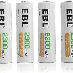 EBL 2300mAh AA Rechargeable - Pack of 4 Battery-picture-45