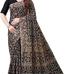 tamaira fashion Women's Warli Printed Pure Soft Cotton Mulmul Saree Without Blouse Piece(11684_Parent)-picture-36