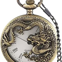 alwesam Design Creativity Quartz Pocket Watch Arabic Numerals Best Gifts for Birsthdays-picture-14