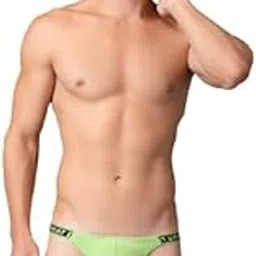PUMPCLUB ColorPop Ribbed Side-Cut Cotton Brief – Men’s Ultra-Soft, Breathable & Antibacterial Underwear-image-3