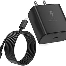 Samsung Origin 45W Superfast Charging Adapter with 1M Type-C Cable Compatible with Samsung S25, S24 Ultra, S23 Ultra, S22, S21 FE, M55, A55, Z Fold/Flip 5/4, Tab – Black-image-28