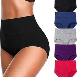 crusila Soft Cotton Hipster for Women's | Antibacterial and Stain Release Concealed Waistband | Ladies Plain Bright Innerwear Hipster | Ultra Soft Mid-Rise Waist Elastic Underwear Combo-picture-44