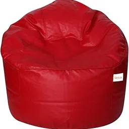Sattva Muddha Sofa Bean Bag Cover Without Beans XXXL Size - Red-picture-16