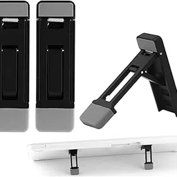 Flavizo 2PCS Mini Portable Laptop Stand – Adjustable Keyboard Holder with Three Angles, Foldable Invisible Notebook Feet, Ergonomic Cooling Support with Anti-Slip Pads for Desk Desktop-picture-15