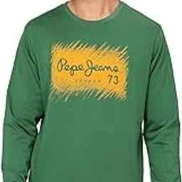 pepe jeans Men's Cotton Round Neck Sweatshirt-picture-47