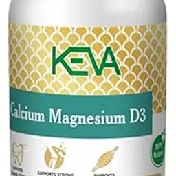 Keva Calcium Magnesium D3 Tablets | all your daily nutrition requirements for the body (60 Tablets)-image-40