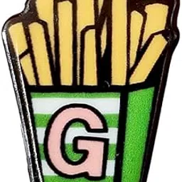 Fuschianet Accessories Fries Chips Lapel Pin Brooch for Men and Boys, Unisex-picture-17