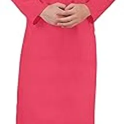 gauri laxmi enterprise Cotton Blend Solid Straight Fit Men's Kurta (GLE P GJR XXXL_Gajri, Pink-picture-34