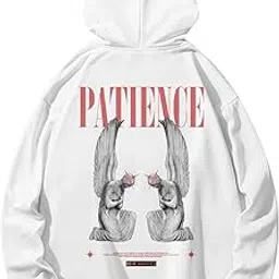 sxv style SXV 'Patience’ Printed Cool Aesthetic Sweatshirt Hoodie-picture-39