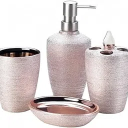Accent Plus Rose Golden Shimmer Bath Set-Valentines Gift-picture-13