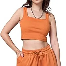 bewakoof Women's Solid Loose Fit Co-Ordinates Top-picture-28