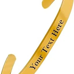 crofit Personalised Silver Bracelet Glossy Silver Finish Adjustable in Size Bracelet For Men & Women-picture-28