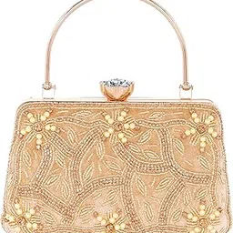 sea mount Handicraft Hand Embroidered Box Clutch sling Bag Purse for Bridal, Casual, Wedding Bag for Women & Girls-picture-50