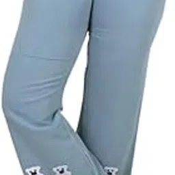 Women's Low Rise Drawstrings Stretchable Flare Cut Jeans Light Grey-picture-22