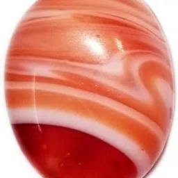 dauraya gems 5.25 Ratti 4.65 Carat Red Hakik/Akik/Aqeeq Stone - Oval Mixed Cut - Certified Natural Gemstone (YZ0204)-picture-52