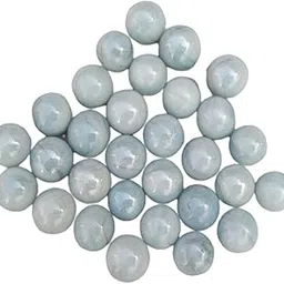 Marble Set -Vibrant Decorative Marbles for Crafts, Games, and Home Décor – Perfect for Kids, Collectors, and Creative Projects | White OR Cloud Grey | 30 |-picture-11