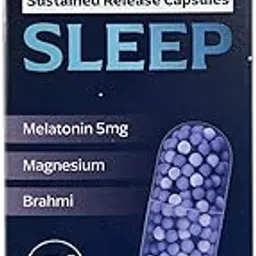 Panchamrit Sustained Release Capsule For Sleep with 5mg Melatonin, 30mg Valerian Root |Tart Cherry, Magnesium, Vitamin B6&B12 |Deep, Relaxing, Undisturbed Sleep |Non-Habit Forming |Pack of 1, 30 Caps-picture-20