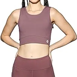 technosport Women's Solid Antimicrobial Sports Bra - (WBW130_Parnt) Pack of 1-picture-12