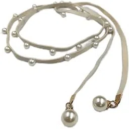 ani accessories women pearl Suede Braided Waist Belt Cord for Skinny Girls Fashion Embellishment-picture-25