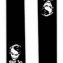 woopme 1Pcs Why So Serious Printed Lanyard Keychain Holder Scoters Cars Bikes Riders Boys Girls Scooters Key Holder Key Tag Multicolored (6 x 1 Inches)-image-78
