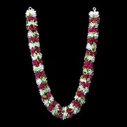 generic The Flower Studios Artificial Sevanti Photo Garland (Pink)-picture-24