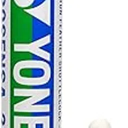 Yonex Aerosensa 2 Feather Badminton Shuttlecocks (White, Medium Speed ) | Real Goose Feathers | Solid Cork | Pack Of 12-picture-16