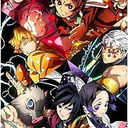 ANIME CREATION | Demon Slayer Anime Poster | Main Character Anime Poster | Aesthetic Poster | Wall Art Decor Poster | 350GSM Premium Matte Finish Paper (A5_(21 x 14.8cm), Demon Slayer)-picture-68