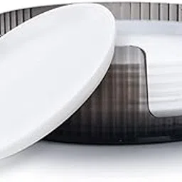 TORIOX Coaster for Tea, Coffee, Drink Holder- Plastic Eco-Friendly Design with 6 Pc Coaster Plate and Unique Gift Decorative Stand/Holder Made in India (Multicolor)-picture-12