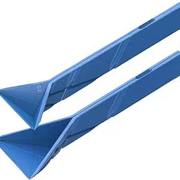 2 Pieces Folds Flat Measuring Spoons Multifunctional for Kitchen Baking Cook Blue | Kitchen, Dining & Bar | Kitchen Tools & Gadgets | Measuring Cups & Spoons-picture-27