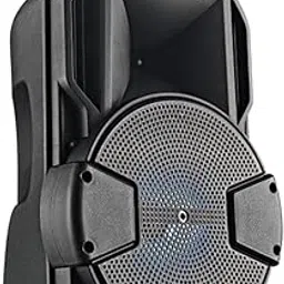 Drumstone (𝟏𝟓 𝐘𝐞𝐚𝐫𝐬 𝐰𝐚𝐫𝐫𝐚𝐧𝐭𝐲 8-Inch Bluetooth Outdoor Boombox Speaker with High Volume Subwoofer, Wireless Microphone, U Disk & AUX Support | Portable DJ Karaoke Speaker-image-6