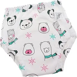 Baby Training Pants Learning Pants Washable Diapers S (80cm) Bear|1 Piece Kids Training Pants|Potty Training| Potty Training|Baby-picture-17