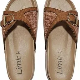 limi Women's Casual Slide Sandals, Synthetic Leather, Platform Heel-picture-32