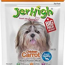 JerHigh Carrot Stick Dog Treat with Real Chicken Meat - 400 G, Adult-picture-26