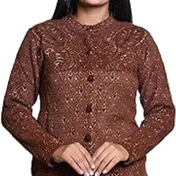 grand line Winter wear Acrylic Hair Yarn Ladies Cardigan/Sweater for Women-picture-56