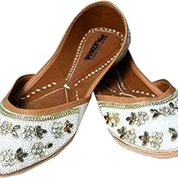 Women Punjabi Jutti and Fancy Jutti and Mojris Kivi Leather Jutti | Womens Leather Jutti-picture-22