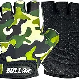 BULLAR Gym Gloves for Men and Women,Workout, Sport Gloves, Fitness Gloves, Hand Glove Gym Men, Grip Gloves, Exercise Gloves (Military Green) (M)-image-45