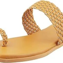 metro Women's Casual Faux Leather Fashion Slipper Sandal-picture-26
