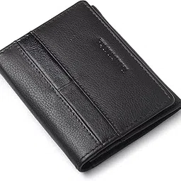 tanstitch Genuine Leather Card Holder || RFID Blocking Front Pocket Card Holder || Button Closure-picture-29
