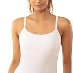nykd Cotton Everyday Bramisole for Women - Camisole with in-Built Bra, Padded & Moulded Cups, Adjustable Straps - NYC003 image 1